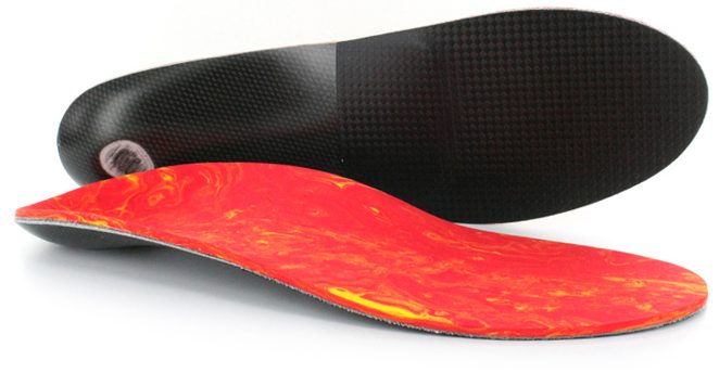 Orthotics for soccer cleats have a different design from other types of orthotics.