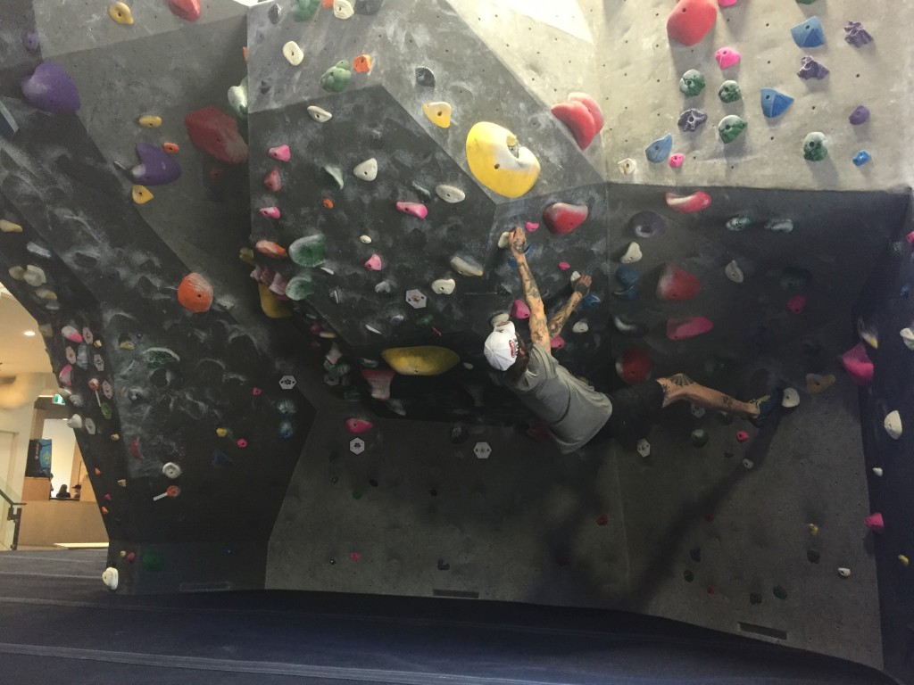 bouldering