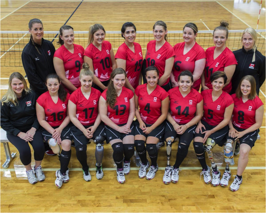 Canadian Sitting Volleyball Team